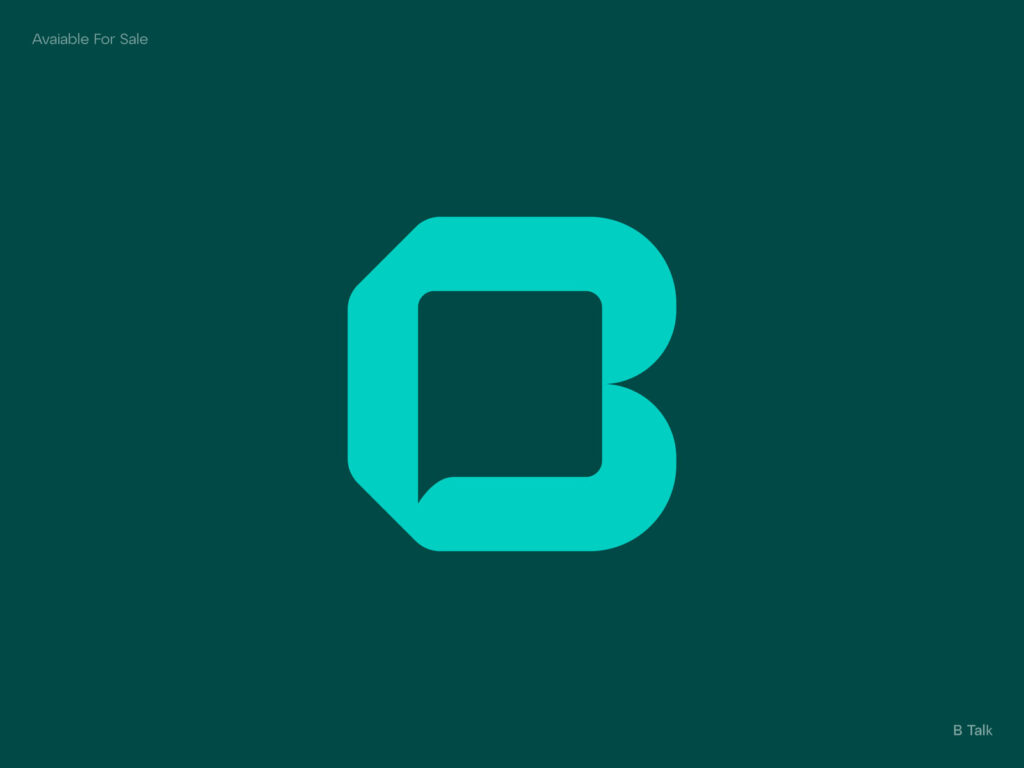 B logo and chat logo